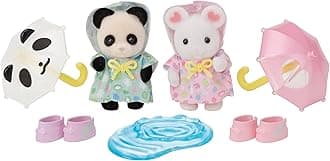 5748 Adventure Nursery Friends "Rain Weather" Figurines for Dollhouse