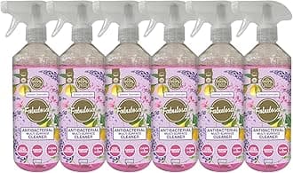 Antibacterial Disinfectant Spray, All Purpose Multi Surface Cleaner, 500ml, 6 pack, Lemon Lavender