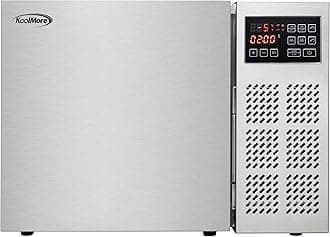 3-Pan Countertop Blast Chiller 15 lbs Rapid Chill / 8.8 lbs Rapid Freeze, ETL Listed in Stainless-Steel (KM-CBLC-3)