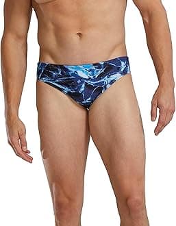 TYR Men's Durafast Elite Racer Brief Swimsuit Swim