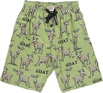 Lazy One Pajama Shorts for Men, Men's Pajama Bottoms, Sleepwear