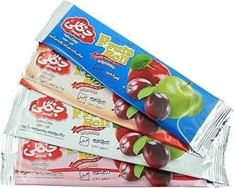 Jangali Small Fruit Bar Metalize- Lavashak Sheet- Pack of 2- Delicious Vegan Snack with Premium Natural Ingredients- Healthy and Convenient- Pack of Pieces 20 x 2