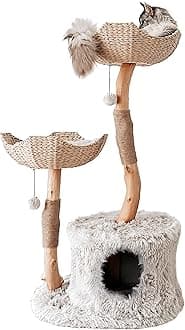 Mau Lifestyle Gray Cento Cat Tree, 45.5" H, 37 LBS, Grey/Gray