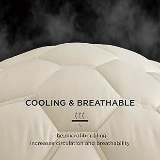 Bedsure Beige Twin XL Mattress Pad - Soft Mattress Topper for College Dorm Room Essentials, Extra Long Twin Bed Cover Protector with 8-21 Inches Deep Pocket, Washable, Beige, 39x80 Inches