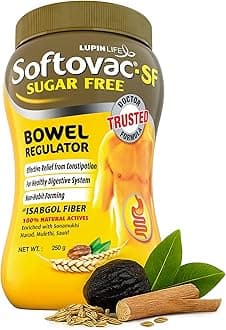 (Sugarfree) Bowel Regulator 250g - 100% Natural Actives: High Fiber Formula enriched with Sonamukhi, Harad, Mulethi, Saunf etc.