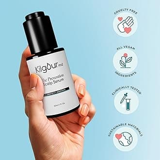 Scalp Serum Prevention: A Natural and State-of-the-art Method to Fight Hair Loss, Anti Aging Serum for Scalp, Developed by Dermatol