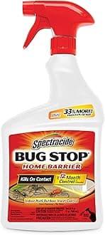 Spectracide Bug Stop Home Barrier 32 Ounces, Ready-To-Use Indoor Plus Outdoor Insect Control