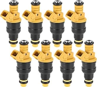 Fuel Injector Compatible with Ford F150 F250 F350 E150 E250 Mustang Expedition Lincoln Mercury 4.6L 5.0L 5.4L 5.8L Engine Replace Part 280150943 0280150939 0280150909 0280150943 0280150718