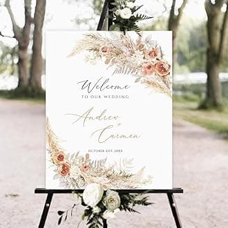 Wedding Welcome Sign, Our Wedding Sign, Welcome To Our Wedding Sign, Wedding Signs For Ceremony And Reception, Welcome Wedding Signs, Minimalist Sign For Wedding #9