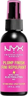 Makeup Setting Spray - Plump Finish, Long-Lasting Face Mist with Vitamins and Electrolytes, Vegan Formula