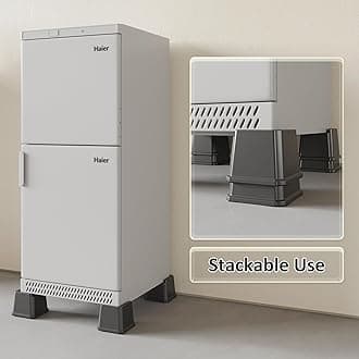 Bed Risers 3 Inch Heavy Duty 6 Pack Bed Furniture Elevators 1,500 lbs Lifts Up Riser for Sofa and Table