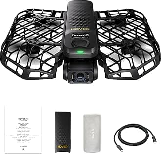 - HOVERAir X1 PROMAX 8K Action Flying Camera, Foldable Drone with Camera with 42 KM/H Follow Speed, 10+ Fully Automatic Flight Modes, Fly Anywhere with OmniTerrain, SmoothCapture 2.0(Standard)