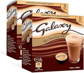 Cafféluxe Galaxy Hot Chocolate Pods | 16 Servings - Dolce Gusto Compatible Capsules