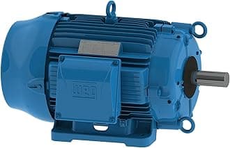 WEG 01018ET3ECT215TF1-W2 W22 NEMA Premium TEFC Cooling Tower Definite Purpose Motor, Base Mounting, 10 HP, 1760 rpm, 208-230-460 V, 60 Hz, 215T Frame