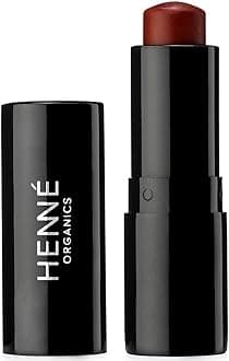 (Intrigue) - Henne Organics Luxury Lip Tint - Moisturising, Sheer Natural Colour - Intrigue