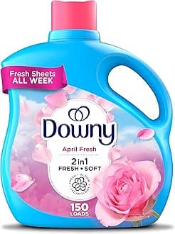 Downy Fabric Softener Liquid, April Fresh Scent, 111 fl oz, 150 Loads