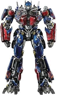 Transformers: Revenge of The Fallen: Optimus Prime DLX Collectible Figure, Multi_color
