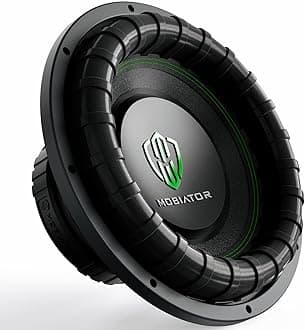 MOBIATOR-12 Inch Car Subwoofer 1400W Max Power, 54Oz Magnet, 2 Inch 4Layer Voice Coil, Single 4 Ohm, Easy to Install, Black-S124 (MB-S124)