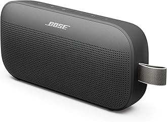 SoundLink Flex Bluetooth Speaker (2nd Gen) - Portable Outdoor Speaker with Hi-Fi Audio, Waterproof and Dustproof, USB-C, Up to 12 Hours Battery Life, Black
