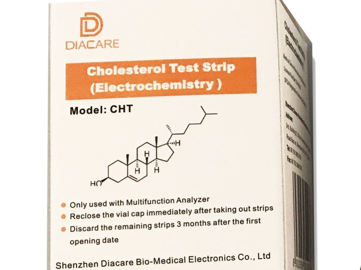 GUC Cholesterol Test Strips(10pcs)