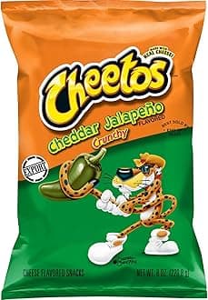 Frito-Lay Cheddar Jalapeno Crunchy Pouch, 226.8 G