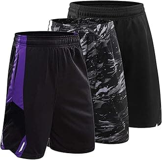 1Bests 3PCS / Set Men's Running Shorts Quick Dry Running Shorts Basketball Pants Sports Pants