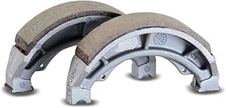 Bike Rear Brake Shoe (Set of 2) for Mahindra Duro 125