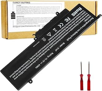 GK5KY Laptop Battery for Dell Inspiron 11 3000 3147 3148 3153 3152 3157 3158 15 7000 7558 7568 13 7353 7359 7347 7348 7352 92NCT 092NCT 4K8YH 04K8YH RHN1C 0WF28 P20T P20T001 P55F P55F001 451-BBKK