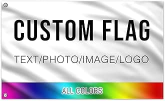 Custom Flag 6x10 FT Personalized Outdoor Flags Banners Design Print Your Own Picture/Photo/Logo/Text Customized Indoor outdoor decoration Gift 6x10 Foot