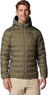 Men's Delta Ridge Down Hooded Jacket Hooded Puffer Down Jacket (pack of 1)