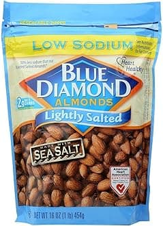Blue Diamond Low Salt Almonds 16.9 oz (454 g)