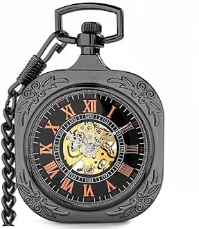 Skeleton Pocket Watch