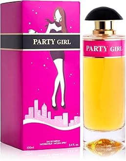 Women's Party Girl Perfume Fresh Scent Eau de Parfum 3.4 Flo Oz Natural Spray Fragrance for all Day Used