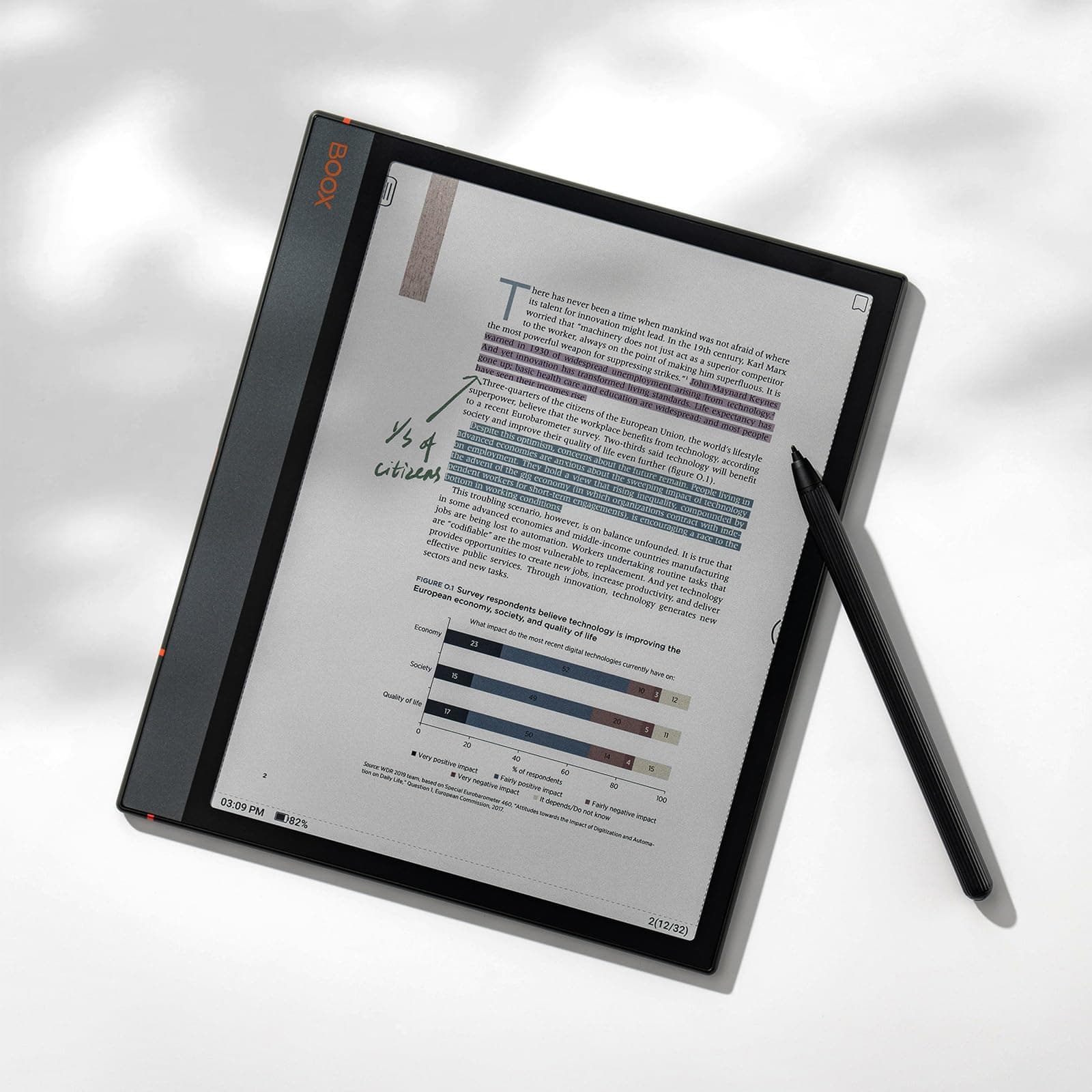 BOOX Tablet Note Air 3 C E Ink Tablet 10.3 ePaper 4G 64G ePaper