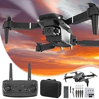 Drone with Camera 1080p HD, with High-Speed Rotation, Gesture Control, Headless Mode, One Click Take Off/Landing, 360 ° Flipping, Foldable Drone for Beginners 2025 Upgrade Return Pallets