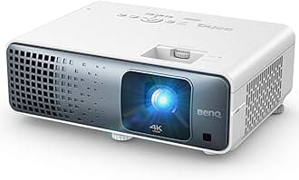 BenQ TK710 4K Laser 3200 Lumens Movie and Gaming Projector with 4ms Response Time | 240Hz Refresh Rate | HDR10 & HLG | ARC/eARC Support | Vertical Lens Shift | 3D Keystone | 1.3x Zoom | HDR Game Modes