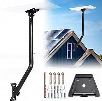 SpaceX Starlink Gen 3 Mounting Kit - Adjustable Wall & Roof Mount with Pipe Adapter