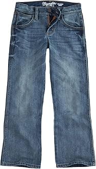 Wrangler Boys' Retro Relaxed Fit Boot Cut Jean