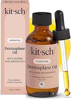 Dermaplane Face Oil with Jojoba & Argan Oil – Hydrating Facial Formula for Dermaplaning Tool, Gua Sha & Razor Use – Irritation-Free Shave Oil for Soft, Radiant Skin – 2oz