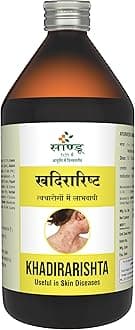 Sandu Khadirarishta | Ayurvedic Medicine for Skin Disorders | Blood Purifier | 450 ml