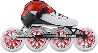 Inline Skates for Men and Women,Professional Fitness Inline Speed Skates Adult, High Performance Racing Skates, Unisex