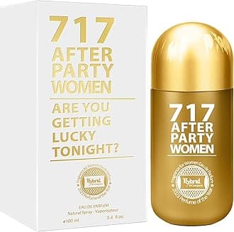 Hybrid & Company 717 After Party Women Eau De Parfum Natural Spray Fresh Floral Scent, 3.4 Fl Oz