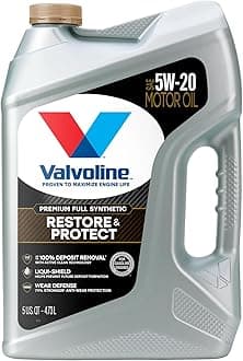 Restore & Protect Full Synthetic 5W-20 Motor Oil 5 QT
