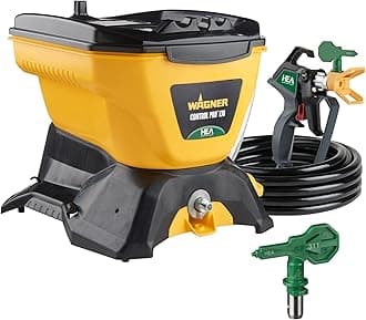 Wagner Spraytech 2467899 Control Pro 130 Power Tank Paint Sprayer, High Efficiency Airless with Low Overspray