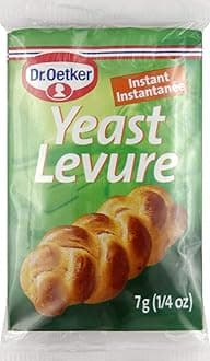 Dr. OetkerYeast Levure Instant, 0.25-Ounce (Pack of 3)