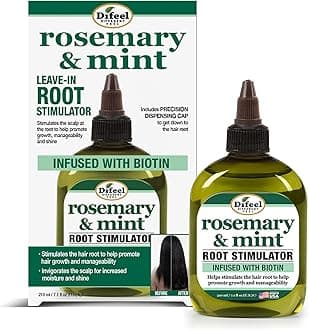 Rosemary and Mint Root Stimulator Oil with Biotin for Hair Growth, 7.1 oz. - Hair Growth Scalp Treatment