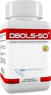 Muscle Research DBOLS-50 - Powerful Legal Bodybuilding Supplement - Advanced ...