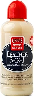 Griot's Garage 11019 3-in-1 Leather Cleaner 16oz