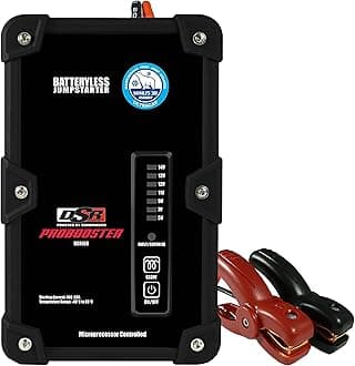 Schumacher DSR 108 DSR ProSeries Batteryless Jump Starter - 12V, 450A for Gas and Diesel Engines