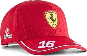 PUMA Scuderia Ferrari F1 2025 Charles Leclerc Kappe - Einheitsgröße